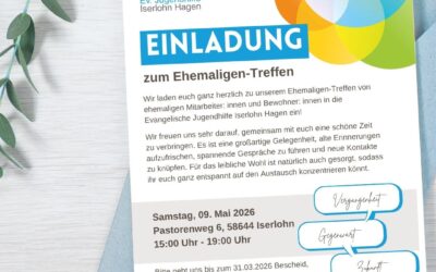 Einladung zum Ehemaligen-Treffen am 9. Mai